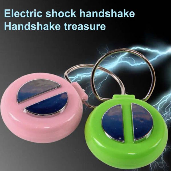Juguete de descarga eléctrica Durable con regalos de anillo April Fools Día de descargas eléctricas Prank Toy Trick Trick Props