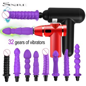 Elektrische siliconen Dildo Lul Vaginale Vibrator percussie voor Erotische Speeltjes hoge frequentie trillingen voor mannelijke Anale Butt Plug 240130