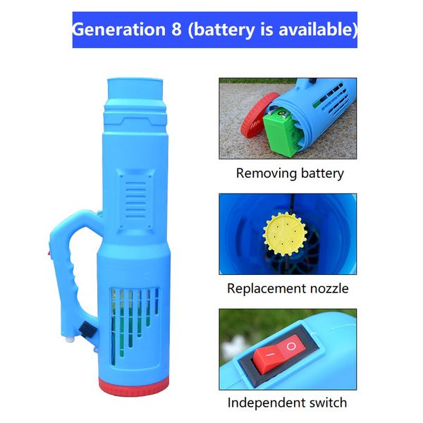 Pulvérisateur électrique Blower Lithium Battery Splay Garden Handheld Pest Control Killer Sprayer Agricultural Forestry Mist Just Accessoires