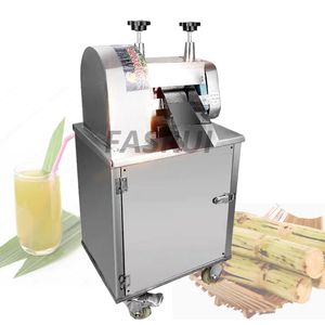 Équipement de risque d'acier inoxydable de presse-fruits commercial de canne à sucre de machine électrique de canne à sucre