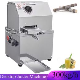 Elektrische Suikerriet Machine Desktop Verticale Commerciële Juicer Roestvrijstalen Apparatuur