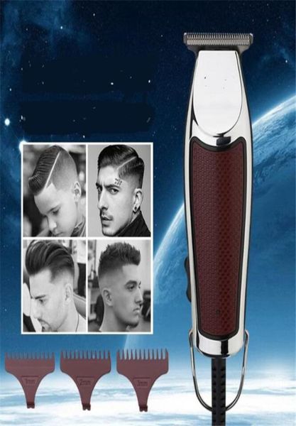 Électrique T lame Outliner Smartline 0.2mm précision coupe de cheveux Machine barbier coiffure Plug In Liner Clipper Razor4912694