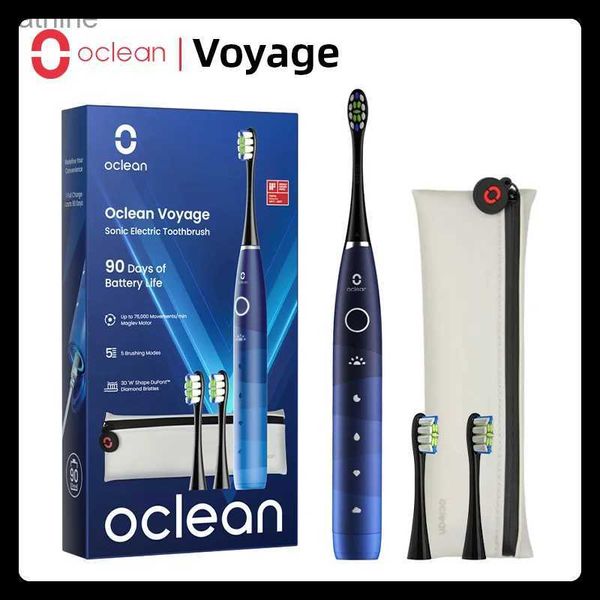 Cepillos de dientes eléctricos Cabezales de repuesto Oclean Voyage Sonic Cepillo de dientes Bolsa de viaje Kit de cepillo de dientes Automático IPX7 Blanqueamiento dental YQ240124