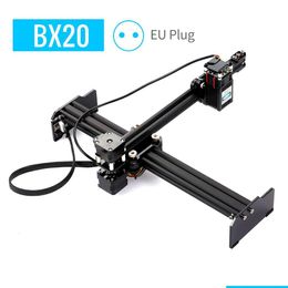 Elektrische Trimmers 20W Lasergravure Hine Mini Desktop Cnc Graveur Printer Draagbare Huishoudelijke Kunst Craft Diy Cutter Drop Delivery Aut Otmgt