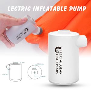 Mini bomba de aire eléctrica con carga USB para colchoneta inflable para acampar al aire libre, globo inflable para el hogar, juguetes, herramientas, bomba inflable Q0109