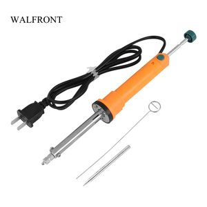 Freeshipping Electric Vacuum Soldering Iron Gun Sucker Welding Desoldering Pump 36W 220V Solder Iron Pen Repair Tool Kit Color Radom