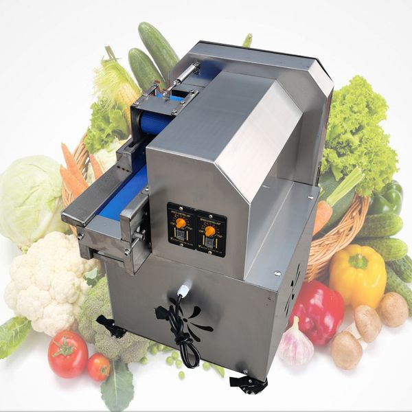Machine de découpe de légumes électrique pomme de terre commerciale carotte ginge rvegetable trancheuse déchiqueter à vendre