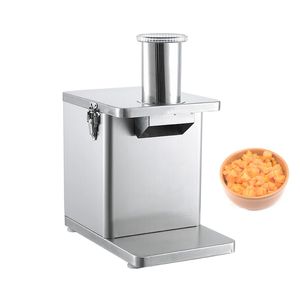 Machine de dédomachage de légumes électriques Carrot Machine de coupe de pomme de terre en dés coupé en dés