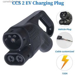 Accessoires voor elektrische voertuigen CCS2 EV-oplaadstekker CCS Combo 2-connector Opladertype Adapter 200A zonder kabel EVSE-auto Q231113