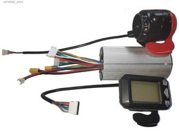 Accessoires voor elektrische voertuigen Controller Rem LCD-scherm 36V 350W 12A Scooter Borstelloze motor Fietsaccessoire Hoge kwaliteit Q231113