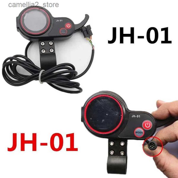 Accesorios para vehículos eléctricos Jh-01 Panel LCD Scooter eléctrico Interruptor de encendido Motor de motocicleta Control maestro Dial de aceleración para Zero 10x y KuGoo M4 Piezas Q231113