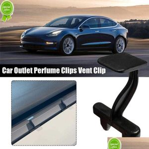 Accessoires voor elektrische voertuigen Nieuwe Yz voor Tesla Model Y 3 Luchtuitlaat Aromatherapie Clip Model3 Auto Modely Interieur Drop Delivery Automobi Ot7Ti