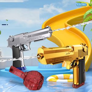 Pistolet à eau électrique, jouets automatiques, aigle du désert, jouets de plage pour enfants garçons, jeux de plein air d'été