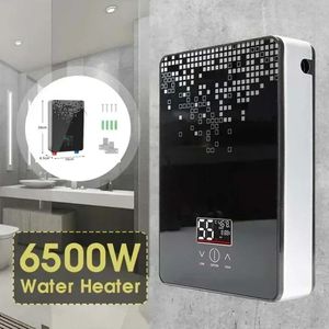 Calentador de agua eléctrico, 110V, 220V, caldera instantánea sin depósito, conjunto de ducha de baño, termostato seguro, automático inteligente, 240130