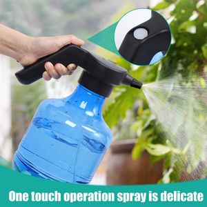 Arrosage électrique Spray de fleur Sprinkling rechargeable peut planter un bouchon de bouteille de pulvérisateur de brume pour les cheveux Nettoyage du jardin pour la maison