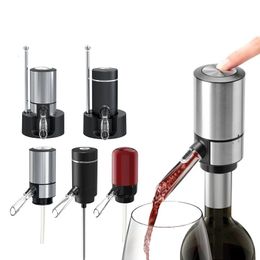 Elektrische Wijnbeluchter Dispenser Bar Accessoires Onetouch Automatische Karaf Schenker Beluchting voor Party aerador vinho 240127