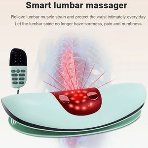 Masseur sans fil électrique Masseur lombaire Lombaire Prépression gonflable Spine Support Massage Dossier Soulagez la douleur 231222
