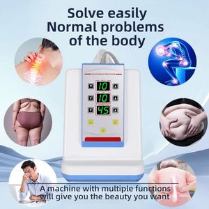 Chauffage électrique-presse EMS Rotation Machine de Massage corporel réduction de la Cellulite corps mince EMS élimination des douleurs musculaires Anti-gonflement Salon
