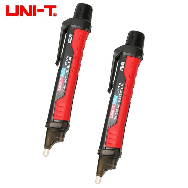 Instrumentos eléctricos Medidores de voltaje UNI-T UT12E UT12M Volt Pen Detector de voltaje CA Sin contacto IP67 Tester Lápiz 24V-1000V LED Sensor de luz Linterna portátil