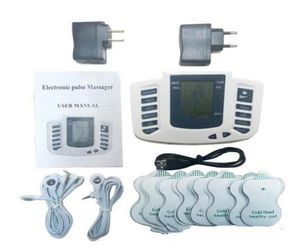 Stimulateur électrique Full Corps Relax Muscle Thérapie Masseur Massage de massage Pulse Tens Acupuncture Health Care Machine 16 PADS3081366