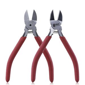 Electrical Wire Cable Cutters Cutting Side Snips Flush Pliers Nipper Anti-slip Rubber Mini Diagonal Pliers Hand Tools