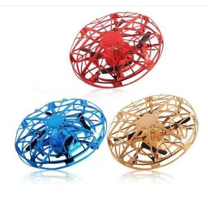 Electricrc Aircraft Inducción UFO RC Drone Mini Helicóptero Infrarrojo de detección de mano Aeronave Electronics Modelo Quadcopter Pequeños juguetes de drones para niños 230705