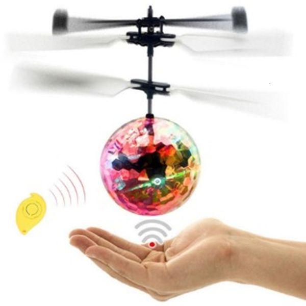 ElectricRC Aircraft mini drone RC Hélicoptère Avion Flying Ball fly jouets Ball Shinning LED Éclairage Quadcopter Dron fly Hélicoptère Enfants jouets 230616