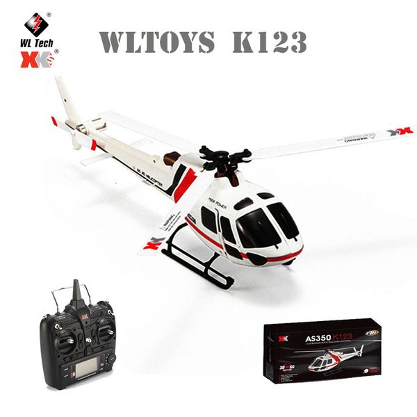 ElectricRC Aircraft Original WLtoys XK K123 RC Mini Drone RTF 2.4G 6CH 3D 6G Modes Moteur Brushless RC Quadcopter Hélicoptère Jouets Pour Enfants Cadeaux 230807