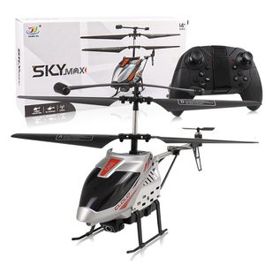 Electricrc Aircraft RC Helicopter 2.4G 4CH Radio Remote Control Helicopter met LED Light OneButton Takeoff Helicopter Children Birthday Gift 230303