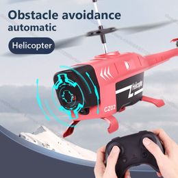 ElectricRC Aircraft Rc Hélicoptère 3.5Ch 2.5Ch Rc Avion 2.4G Rc Hélicoptères pour Adultes Évitement d'obstacles Avion Électrique Volant Jouets pour Garçons 230705