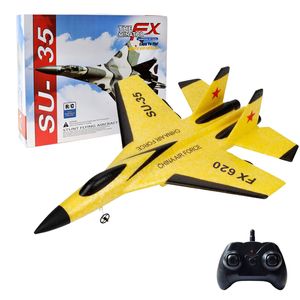 Electricrc Aircraft SU 35 FX 620 schuimzlijter jager vliegen speelgoed voor kinderen kinderen afstandsbediening vliegtuig Avion RC vliegtuig SU35 221201