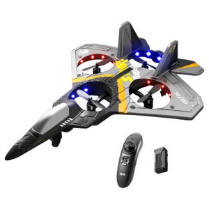 ElectricRC Aircraft V17 Télécommande Avion 24G 6CH Fighter Hobby Planeur EPP Mousse Jouets drone Enfants Cadeau 230325