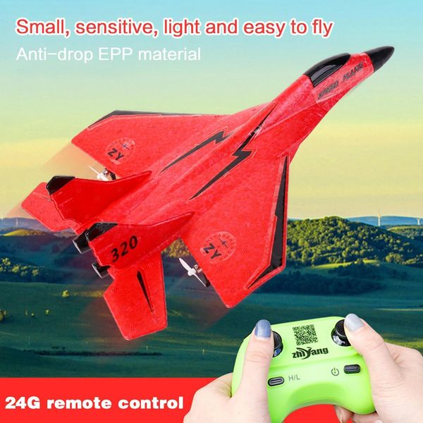 ElectricRC Aircraft Zy320 Avión de control remoto Rc Drone Avión Radio Flying Model Epp Foam Toy Juguetes para niños Regalos 230325