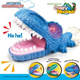 ElectricRC Animaux Creative Blagues Pratiques Dinosaure Dentiste Jeu Jouet jeux de fête pour enfants Drôle Fou Mordre Main Doigt 230922