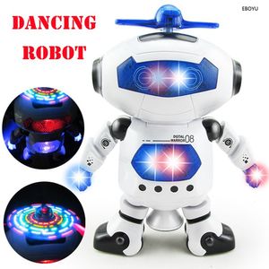 ElectricRC Animals EBOYU RC Robot électrique intelligent espace marche danse avec musique légère Cool astronaute modèle enfants enfants cascadeurs jouets cadeau 230906