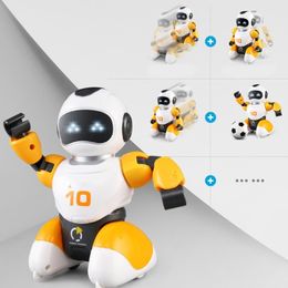 Electricrc Dieren voetbal match externe robot combinatie van tactieken en vaardigheden educatief speelgoed voor kinderen ideale geschenken verjaardag 230812