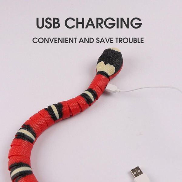 ElectricRC Animaux Contrôlé À La Main Détection Télécommande Serpent RC Chat Jouets Interactifs Tricky Pranks Jouet Adultes Enfants Halloween Cadeau 230605