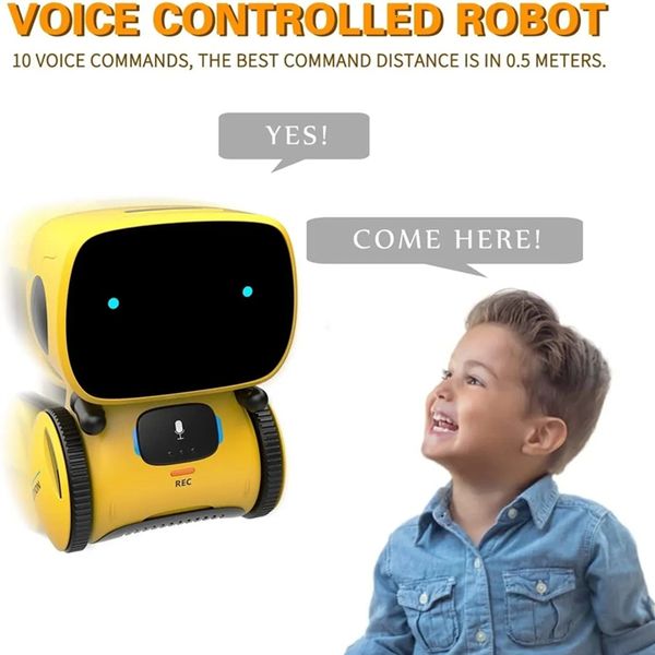 ElectricRC Animales Robot interactivo Juguetes Niños Hablando inteligente con sensor táctil controlado por voz Cantando Bailando Juguete Regalo para niños Niñas 230906