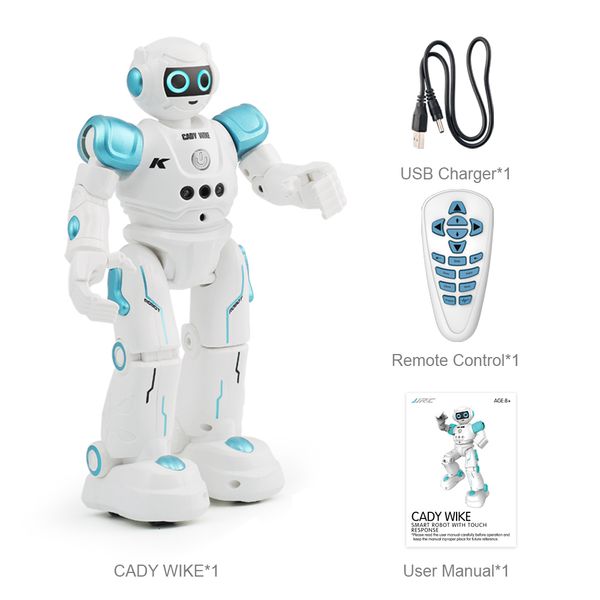 Electricrc Animaux R11 RC Robot Toy chant danse Talking Smart for Kid Educational Enfants Humanoid Sense inductive 230812