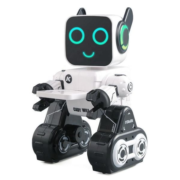 ElectricRC animaux R4 Robot multifonctionnel à commande vocale Intelligent RC avec couleur blanc rouge jouet Intelligent pour enfants 230906