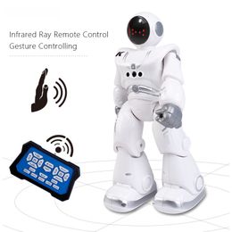 ElectricRC Dieren RC Robot Sensing Intelligent Afstandsbediening Speelgoed Programmering Onderwijs Muziek Dans Robots Auto Volg Gebaar Speelgoed 230906