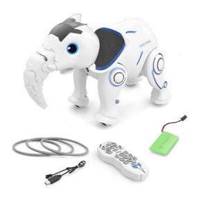 ElectricRC Dieren Afstandsbediening Olifant RC Robot Interactief Kinderen Speelgoed Zingen Dansen Smart Vroeg Onderwijs Voor Kinderen Speelgoed 230906