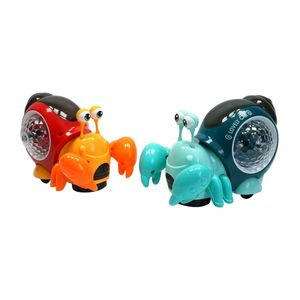 ElectricRC animaux Y55B – jouet crabe rampant pour bébé, dessin animé, musique légère, éducatif préscolaire, 230922