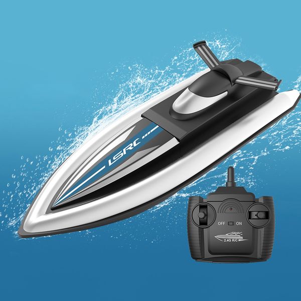 ElectricRC Boats 24G RC Competitive Rowing Boat Control Distance 80m Water Speedboat Toy Max Speed 20kmh USB Charging for boys girls 230616