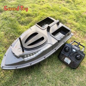 Electricrc Boats Flytec GPS RC V900 Carp Initiator Remote Control Boats 500m Radiocontrole Bait Fishing Boat Fish Finder 54 kmH Schip 230325