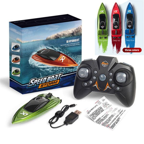 ElectricRC Boats Lancha De Control RC Boat Radio High Speed Boat avec lumière LED Palm Rc Boat pour Adult Water RC Toys 230329
