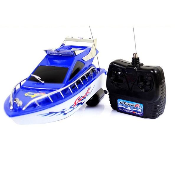 ElectricRC Bateaux Racing Radio Télécommande Électrique Double Moteur Haute Vitesse Modèle Jouet Bateau Enfants Cadeau 230325