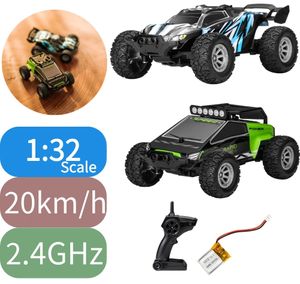 Voiture électrique RC 1/32 échelle Mini RC Drift Racing Buggy sur radiocommande camions tout-terrain à distance haute vitesse 24 GHz jouet cadeau d'anniversaire 230906