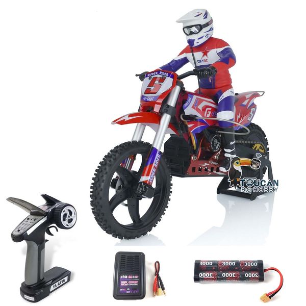 Voiture électrique RC à échelle 14, SKYRC SR5 RTR, prête à fonctionner, moto RC Super Rider Balance, batterie, télécommande, modèle jouets pour garçons TH026008 230419