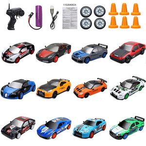 ElectricRC Car 2.4G Control remoto de alta velocidad Drift Rc Car 4WD AE86 Modelo GTR Vehículo Coche RC Juguete Coche de carreras Juguete para niños Regalo de cumpleaños 230915